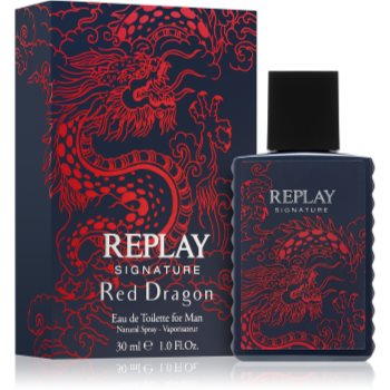Replay Signature Red Dragon eau de toilette pentru bărbați